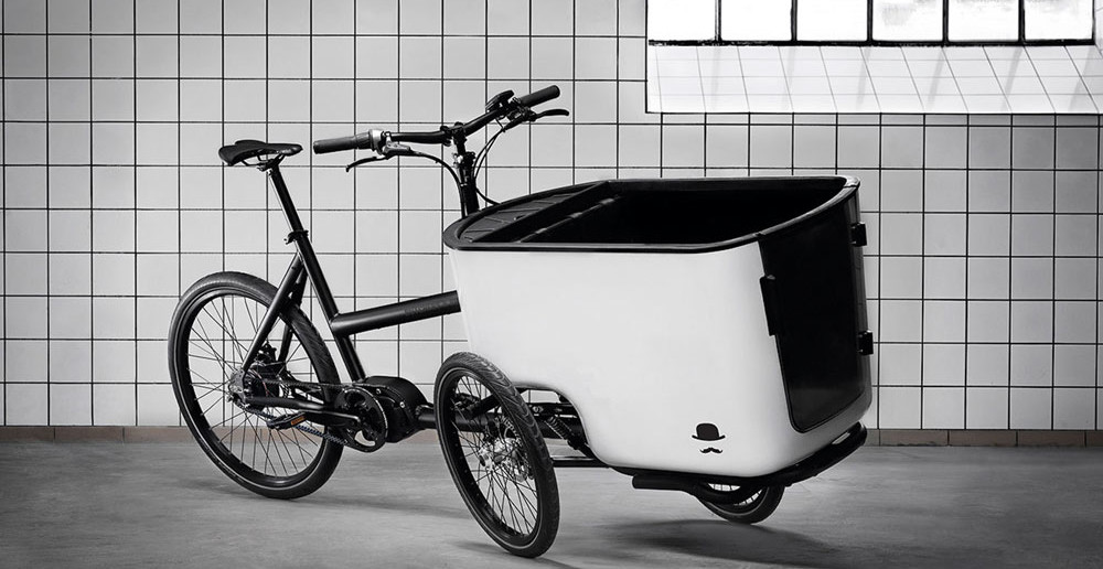 Der neue SUV mit Style unter den dreirädrigen Kindertransportern: Das Butchers &amp; Bicycles aus Kopenhagen.