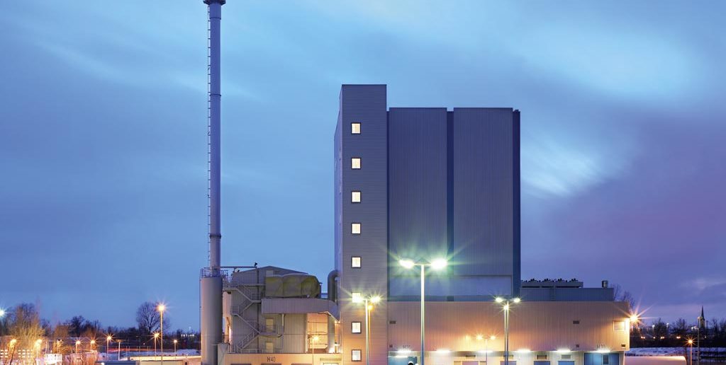 Biomasse-Heizkraftwerk