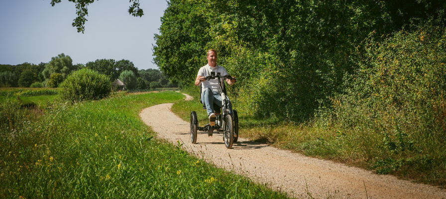 Selbstständig unterwegs: Dreiräder wie der vanRaam Easy Rider Explore eröffnen zusätzliche Möglichkeiten für Alltag und Freizeit.